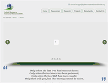 Tablet Screenshot of gobernanzamedioambiental.org